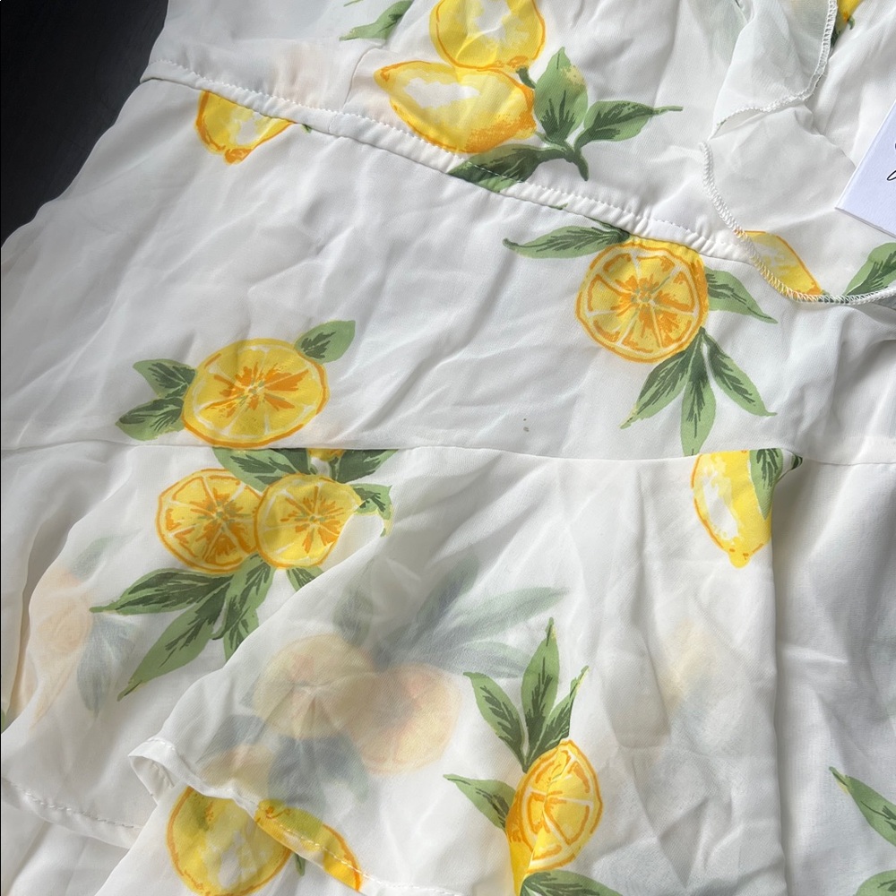 NWT Japna Mini Lemon Dress - Picture 5 of 7